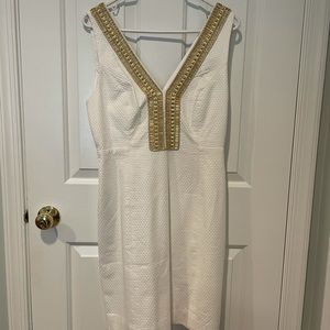 NWT White Lilly Pulitzer Eliot shift dress